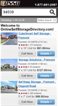 Mobile Screenshot of onlineselfstoragedirectory.com